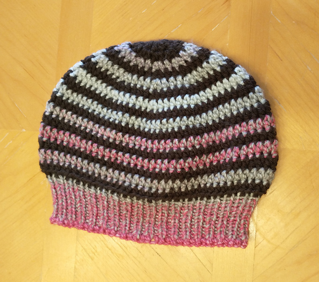 knitbrim crochet hat